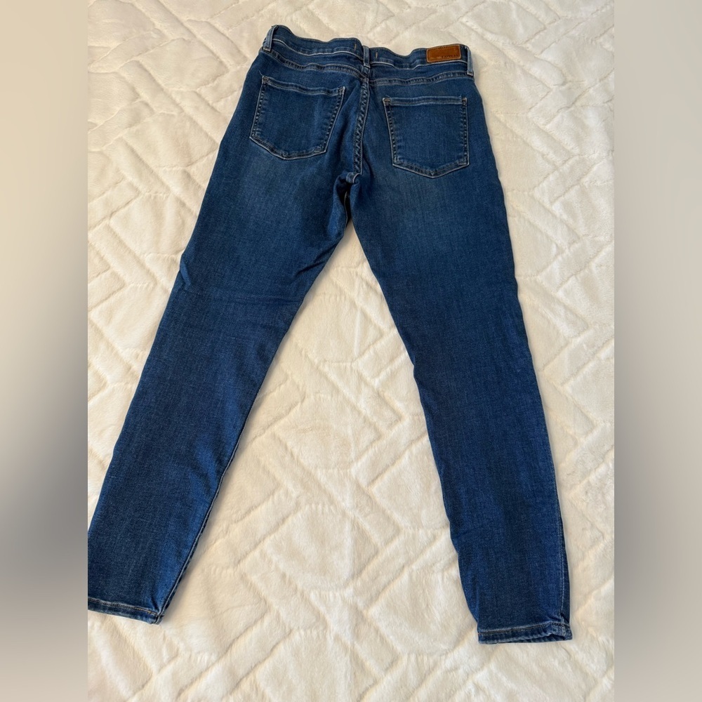 Express Women's Dark Blue Skinny Jeans - Picture 6 of 11
